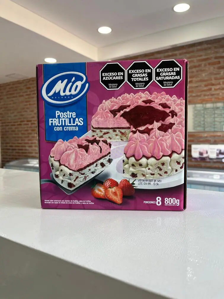 Imagen de Postre Frutillas Mío